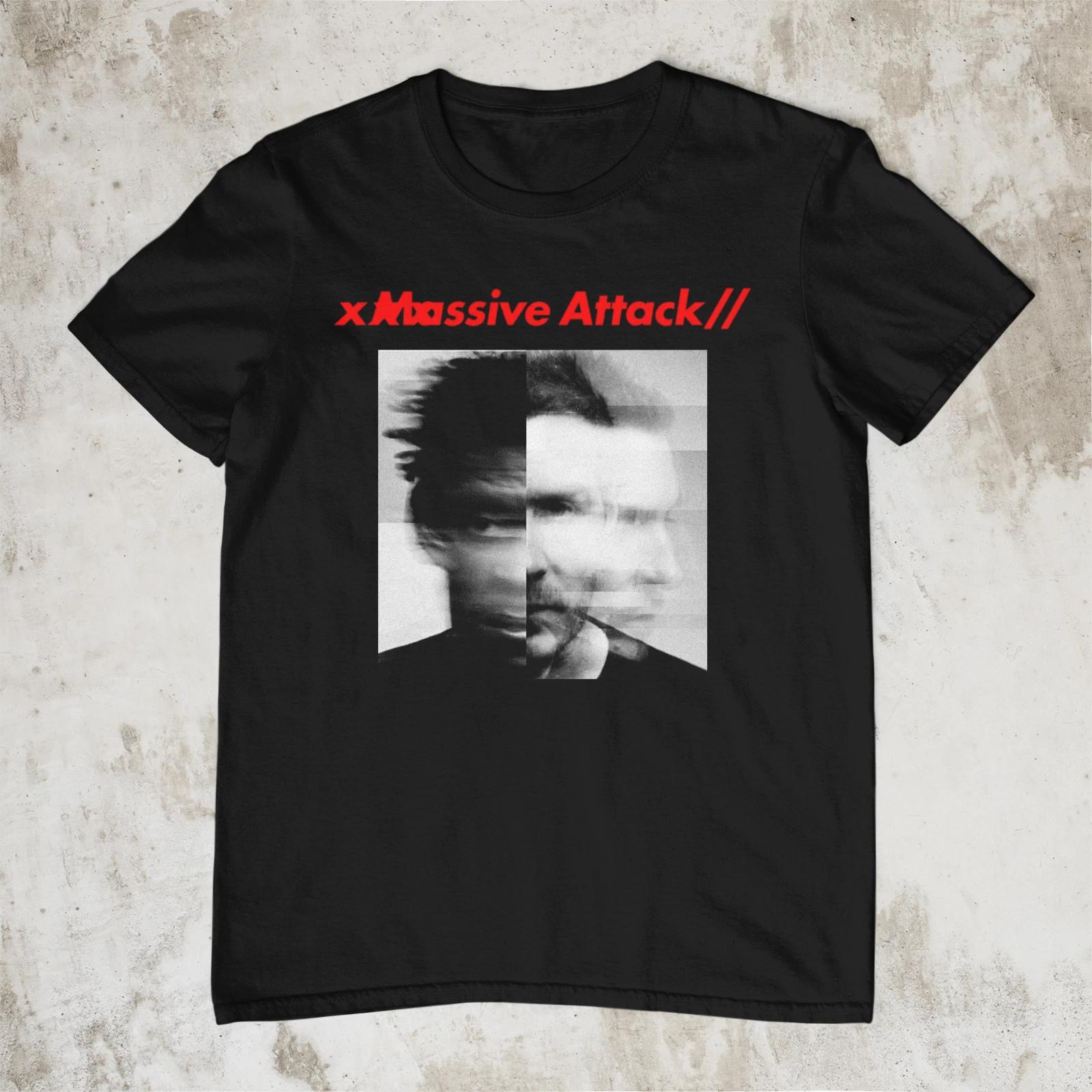 

NEW Massive Attack 2025 Tour Concert Black All Size T-Shirt AE408 L
