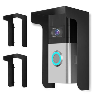 Hava Koşullarına Dayanıklı Ring Kapı Zili Kapağı Metal Ring Kapı Zili Kapağı Plakası Su Geçirmez Güneş Koruması Basit Kurulum Kapı Zili