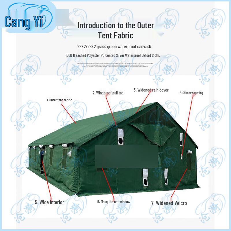 96 Command Tent Accessories