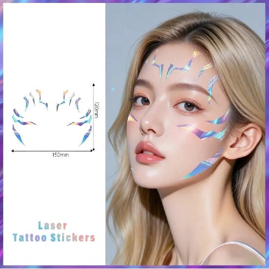 Hot Selling Korean Style set Halloween Cosplay Hot Girl Show k-pop jewelry Tattoo Stickers Costume Christmas Girl Anime Costume