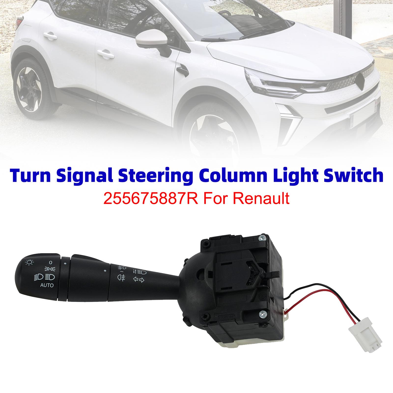 255675887R Turn Signal Steering Column Light Switch For Renault Clio 2012-2021