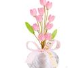 Car Dashboard Flower Decor Artificial Floral Ornament Creative Desktop Statue for Women Girl Bedroom