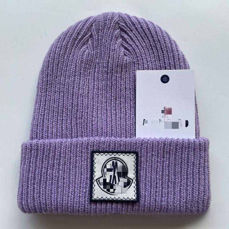 Winter Knitted Hat Outdoor Windproof Cold Proof Fashion Solid Color Warm Hat