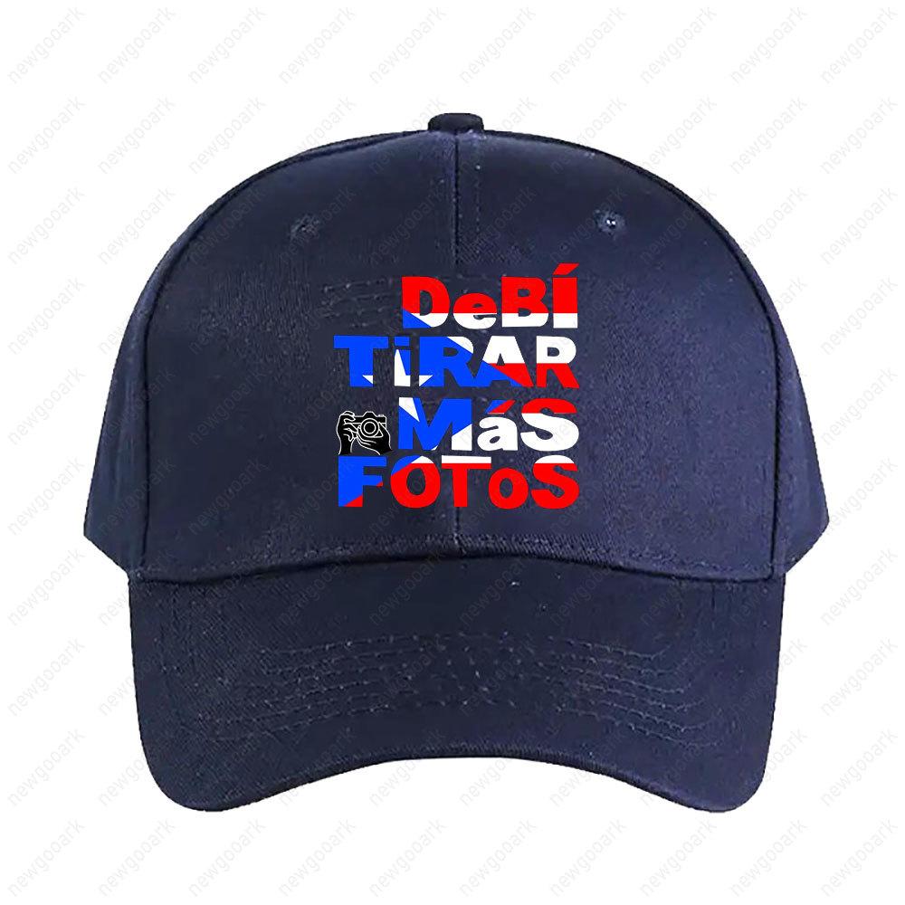 Debi Tirar Mas Fotos Puerto Rico Cap Summer Woman Man Adult Fashion Casual Adjustable Printed Baseball Caps Trucker Cap