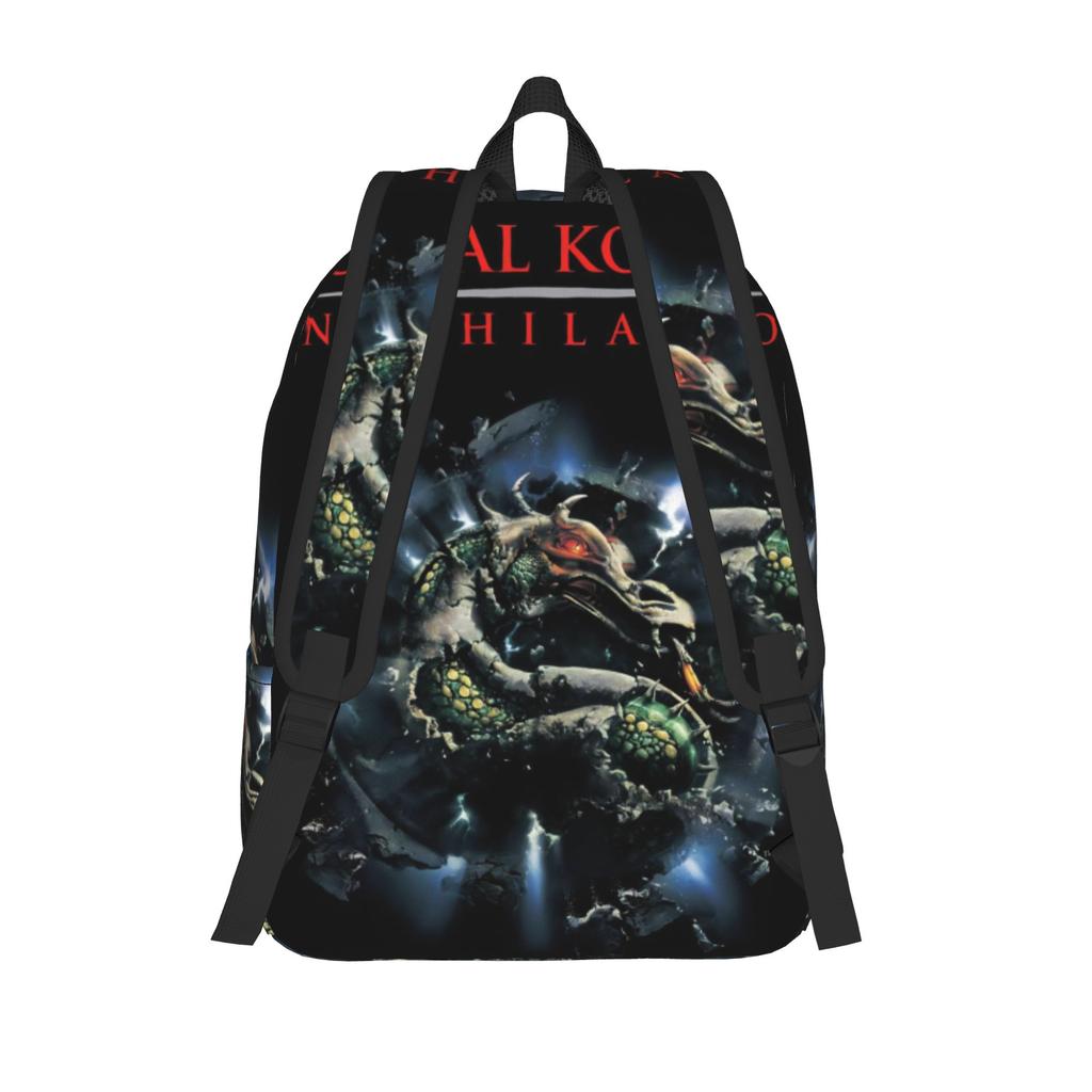 Mortal Kombat II Moive 2026 Backpack for Men Women Fashion High School Work Daypack Laptop Computer Shoulder Bag Outdoor