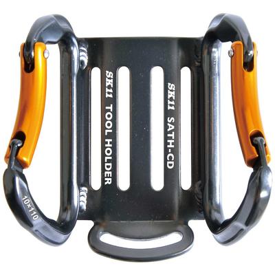 SK11 Werkzeughaken aus Aluminium Doppel Schwarz (SK11) SATH-CD