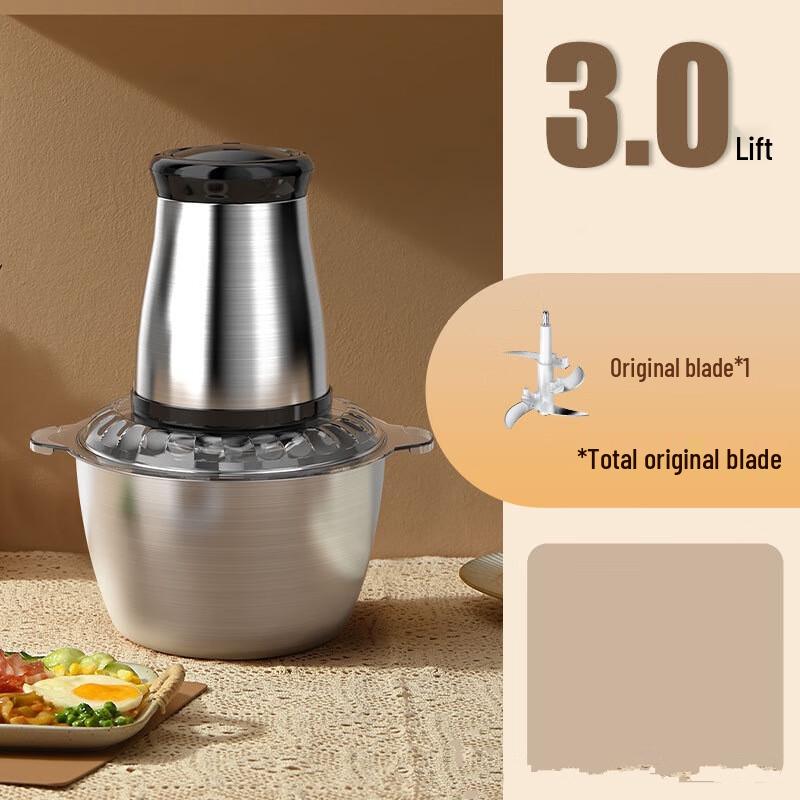 3L Stainless Steel Electric Meat Grinder