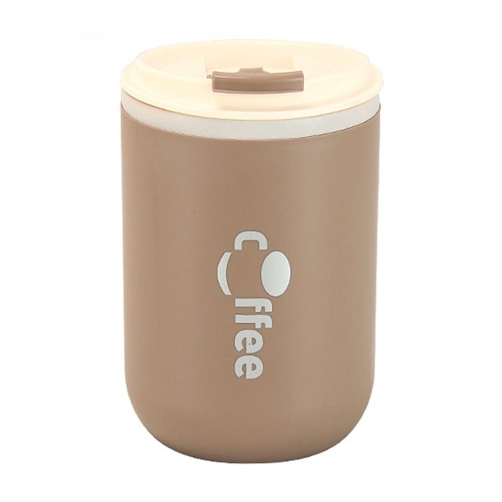 Leak-Proof Water Bottle Double Wall Coffee Mug Portable Coffee Cup  Travel