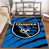 "San Jose Soccer Team Logo Rug 1974" Non-slip Rug Suitable for Living Room and Bedroom Sofas.