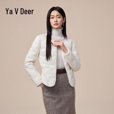 Yalu Women's Lightweight Round Neck Down Jacket Liner