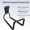 Heavy-Duty Flat Steel Storage Hooks (2-Pack)