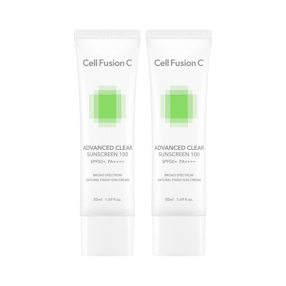 

Cell Fusion C Cell Fus Skin advanCed Clear sunsCreen 100 50ml Duo