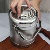 Large Capacity Thermos Lunch Box 1.3/1.9L Thermal Food Jar Food Storage Containers  Outdoor