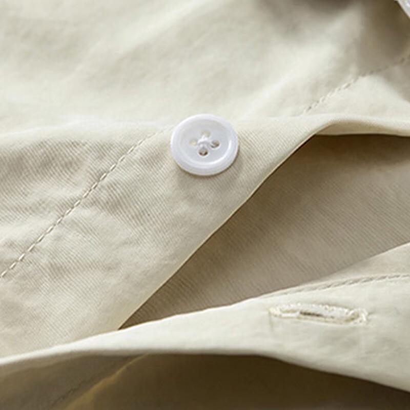 Mao Ren Men's Lightweight Breathable Casual Short-Sleeve Shirt