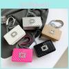 Fashionable 2024 Spring Summer Women's Chain Crossbody Bag With Stylish Textured Design