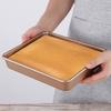 Nonstick Cake Baking Tray 9/11/13inch Bakeware Pans Gold Bake Mold
