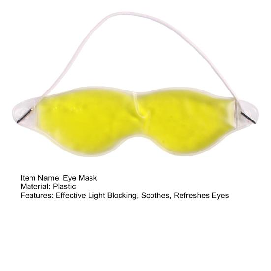 Reusable Eye Mask Eye Fatigue Relief Mask Light Blocking Sleep Mask Summer Cooling Eye Mask for Travel Home