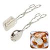 New Vintage Style Fruit Salad Cake Clip Buffet Food Tong Gold-plated Snack Cake Clip Salad Pastry Clamp Baking Barbecue Tool