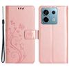 For Xiaomi Redmi Note 13 5G Case Butterfly Pattern PU Leather Wallet Phone Cover