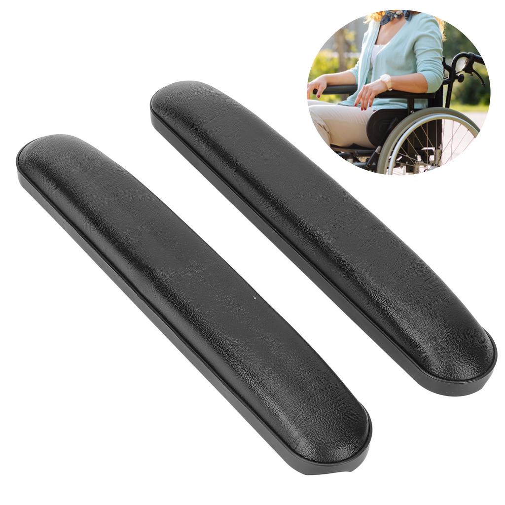 Polstrovaná lakťová opierka invalidného vozíka Vodotesná PU Podložka na podporu transportného kresla Poťah na vankúš Príslušenstvo