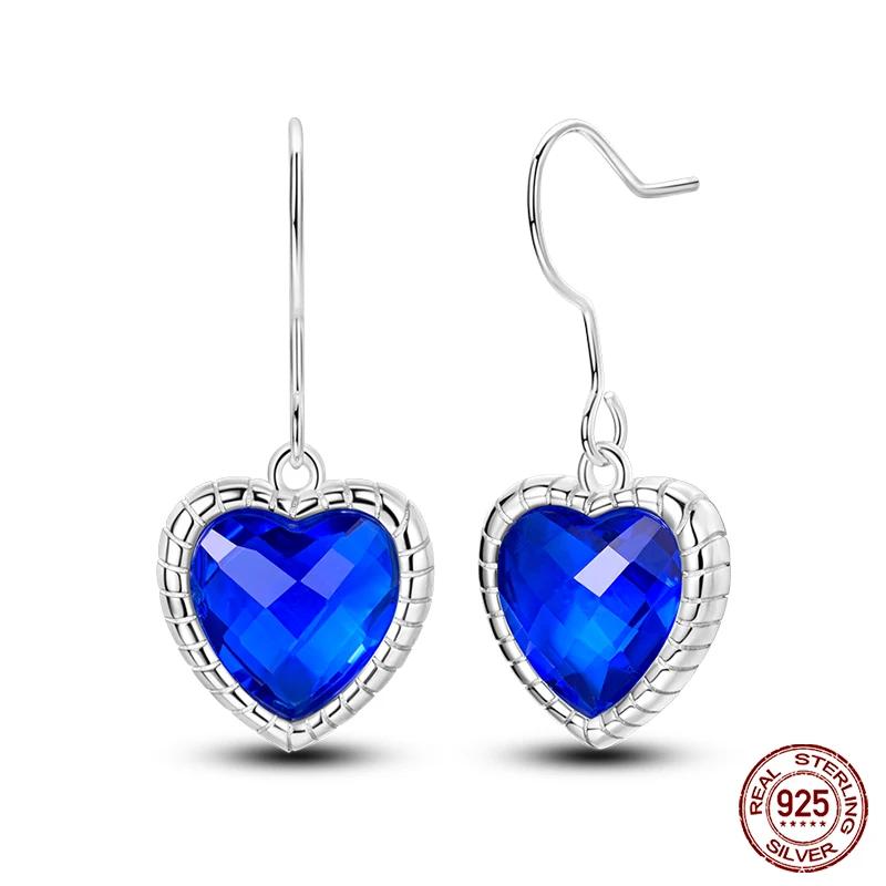 New 925 Sterling Silver Hope Rainbow Flower Earrings For Women Sparkling Colored Zircon Star Koi Earrings Fashion Party Jewelry