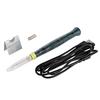 Mini Portable USB 5V 8W Fast Heating/Cooling Electric Powered Soldering Iron Pen Tip Touch Switch with LED Indicator Black