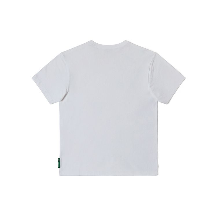 SS23 Einfarbiges Rundhals-Kurzarm-T-Shirt Herren Oberteile Weiß LMT0045413RX00FK14000