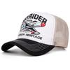 New Hot Sale Unisex Sun Hat Hip Hop Mesh Trucker Hat Classic Pattern Breathable Summer Baseball CapStreetwear Cap for Men Women