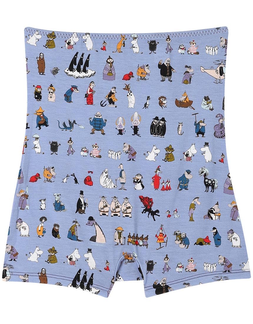 

Женские шорты Unnanacool SX с харамаки (Муми-тролли) LF3051, С высокой талией, Мягкий на ощупь, В сочетании с JB3951