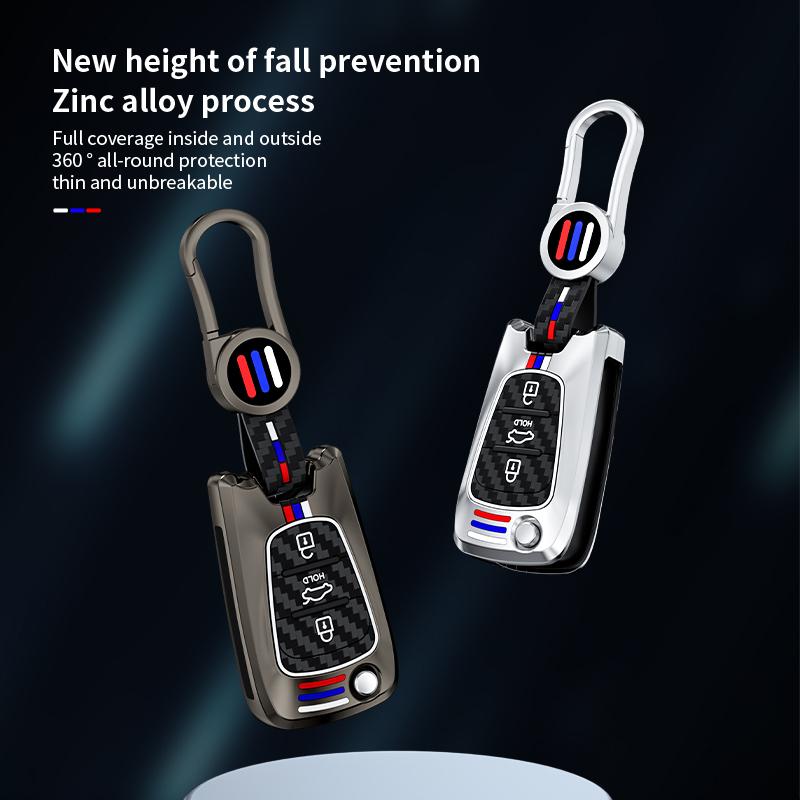 Car Key Case For Kia Sportage Rio 3 Soul Optima Ceed Pro K5 K2 Pride for Hyundai I20 I30 Ix20 Ix35 Elantra Accent Shell Cover