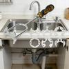1set Adjustable Sink Wrench Basin Faucet Installer Wrench Removal Tool Plumbing Spanner Installation For Home Plumbing Tasks
