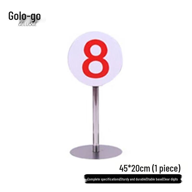 Geluoge Field Number Plate