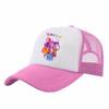 Cute Demon Hunter Girls' Baseball Cap Adjustable Casual Printed Mesh Sun Hat for Kids
