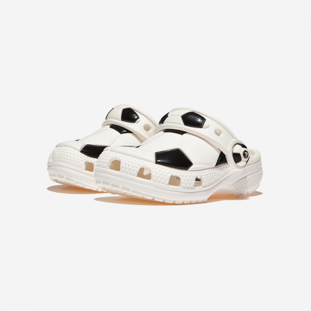 Crocs Классический футбольный мяч Clog Toddler Crs210023 Белый Черный 120 — фото 2