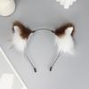 Handgemachtes Plüschtier-Ohren-Haarband für Damen, Herren, Cosplay, Katze, Fuchs, Haarschmuck in mehreren Farben