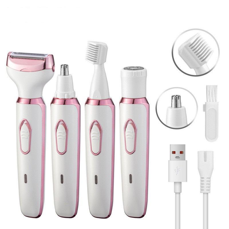 Women's Electric All-in-One Trimmer & Shaver for Underarm and Bikini Care