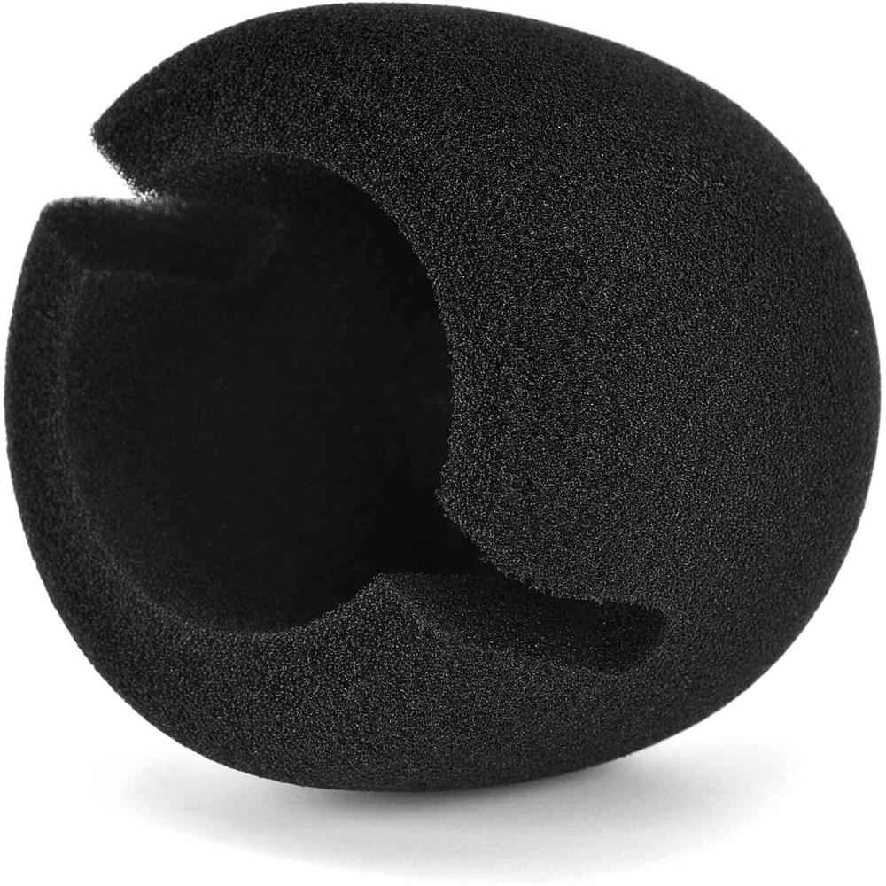 V-MOTA Microphone Wind Screen Foam Cover 2 pcs for Zoom H2N Portable Handheld Sound Quality Wind Noise Reduction Black