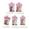 Cartoon Rabbit Keychain Cute Bear Doll Pendant Keyring Delicate Bowknot Ornament Backpack Decoration for Bag Purse Key