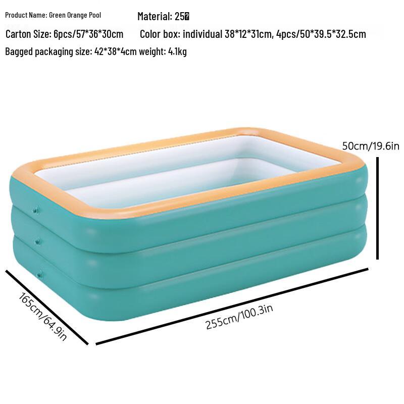 Huahengzhen PVC Inflatable Kids Swimming Pool