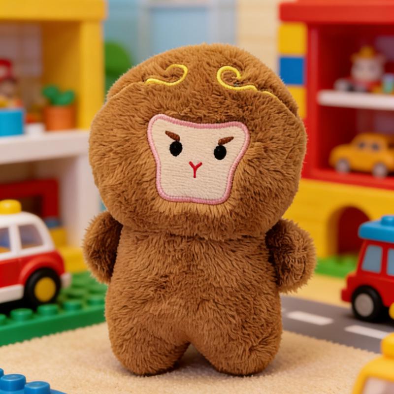 8-inch Pendant Plush Toy & 4-inch Claw Machine Doll - New Hot-Selling Gift Item 8-inch