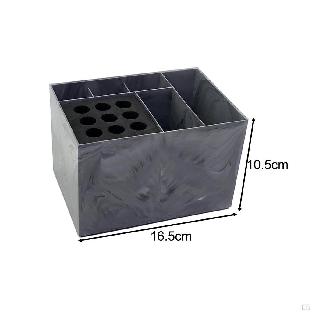 Friseur Werkzeug Lagerung Box Salon Organizer Abnehmbare Pinsel Kämme Haarbürste Halter