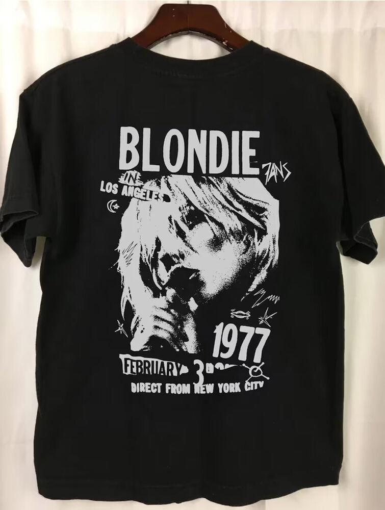 Blondie 1977 Direct From New York City t-shirt Unisex T-Shirt XL