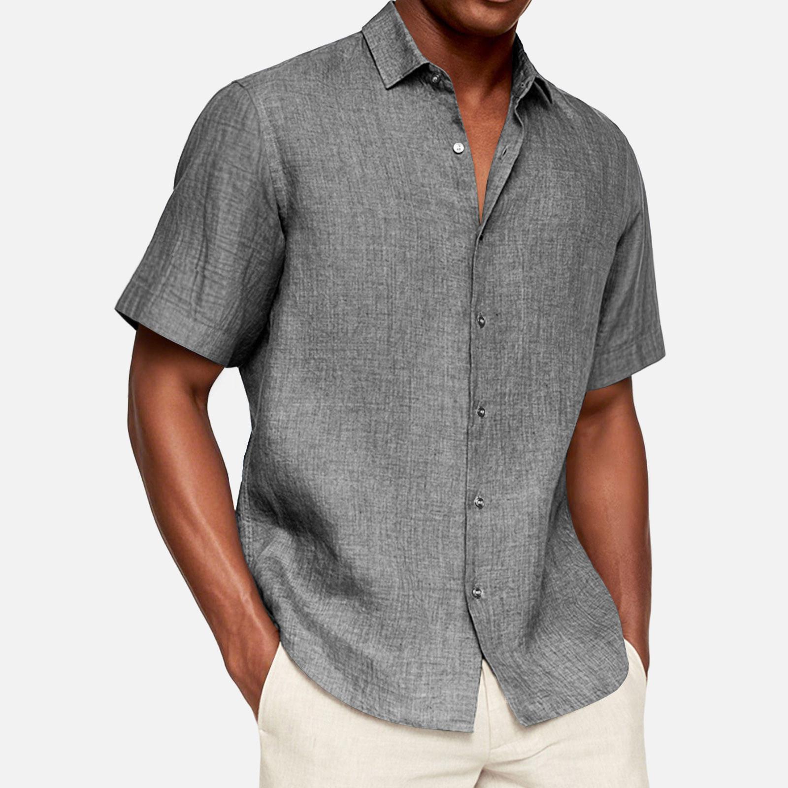 

Мужские винтажные рубашки для боулинга на пуговицах с коротким рукавом, летняя пляжная рубашка XXL