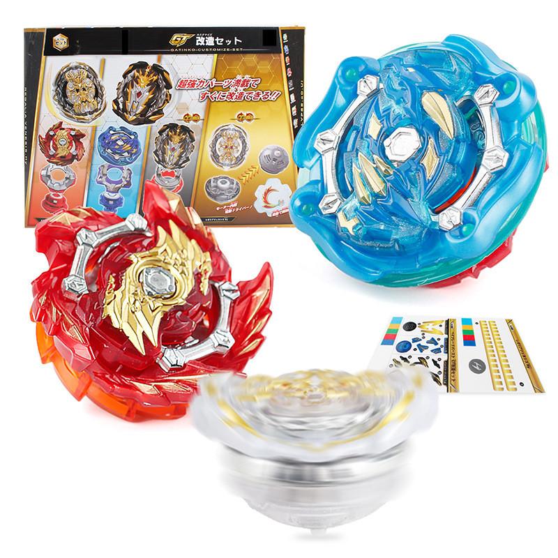 Firebrand B-153c Four In One Spinning Top Toy Set With Colorful Light Features