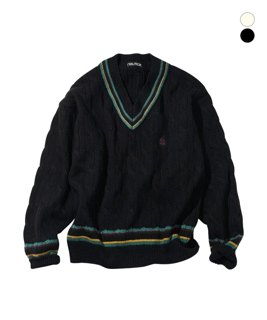 NAUTICA Kabel Tilden Strickpullover Jsw4965