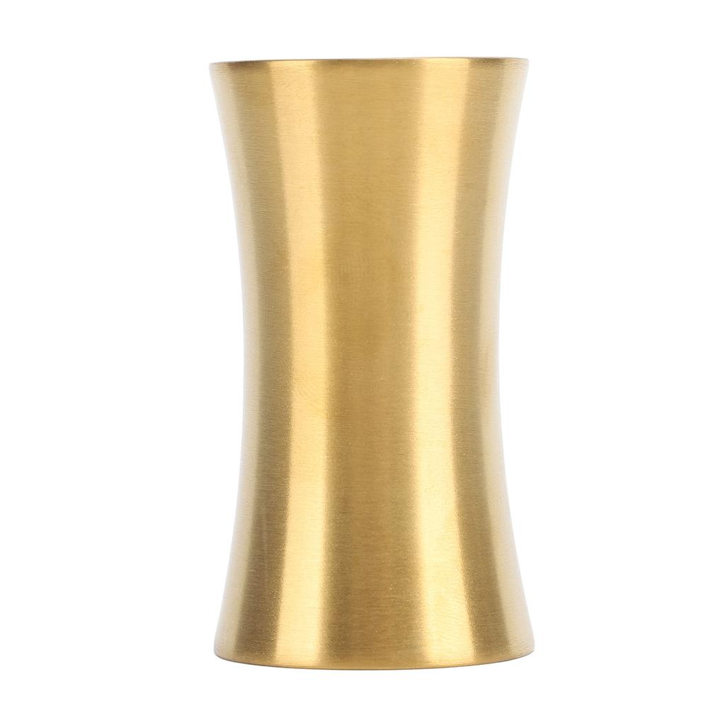 Tannpirkerholder i rustfritt stål Bærbar mini dispenser for hotell spisestue restaurant gull