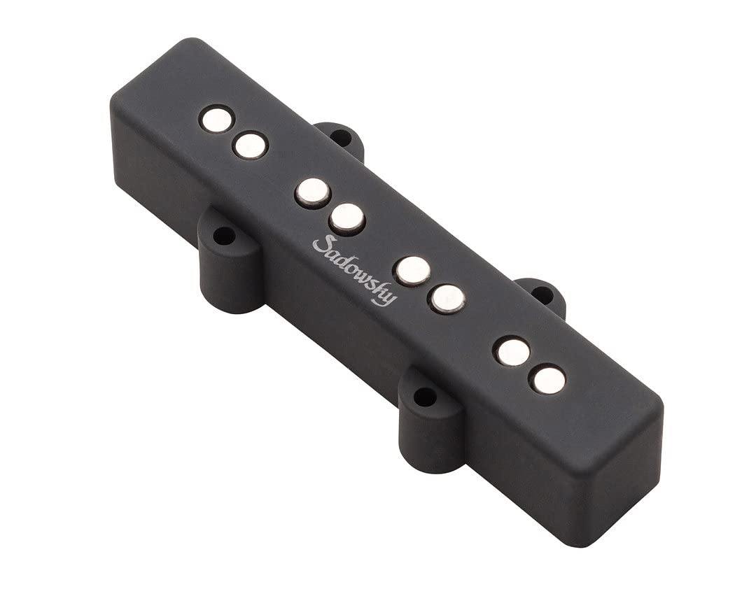 

Звукосниматель для бас-гитары Sadowsky Split Bridge PU J4 B Black J-Style (Алнико V), Шумоподавление, Катушка, 4-струнный - [SAC SC] чёрный