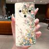 For Honor Magic 8 Lite Case Pretty Flower Butterfly Silicone Clear Back Cover Soft TPU Phone Case for Honor Magic8 Lite 5G Funda