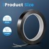 Blackout Tape 0.6 Inch X 85 Ft - 99% Light Blocking Tape for Electronics, LED Covers, Sleep Aid - No Residue Adhesive