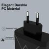 PD 25W 6-Port Fast Charger: 3 USB, 3 PD 55W with QC3.0 – EU, UK, AU Plugs